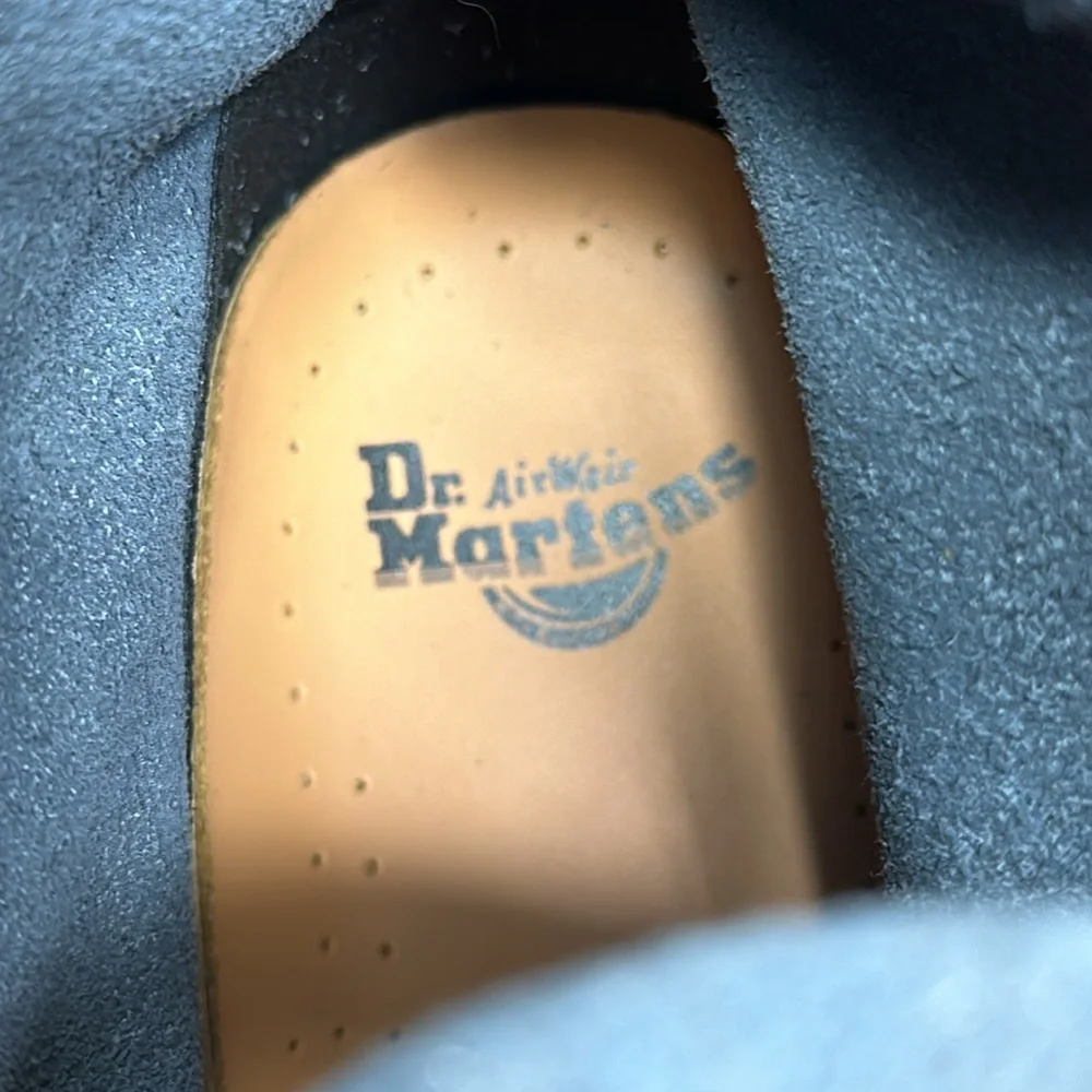 DR. MARTENS 1460 Pascal Marbled Suede Lace Up Boots - Picture 15 of 16